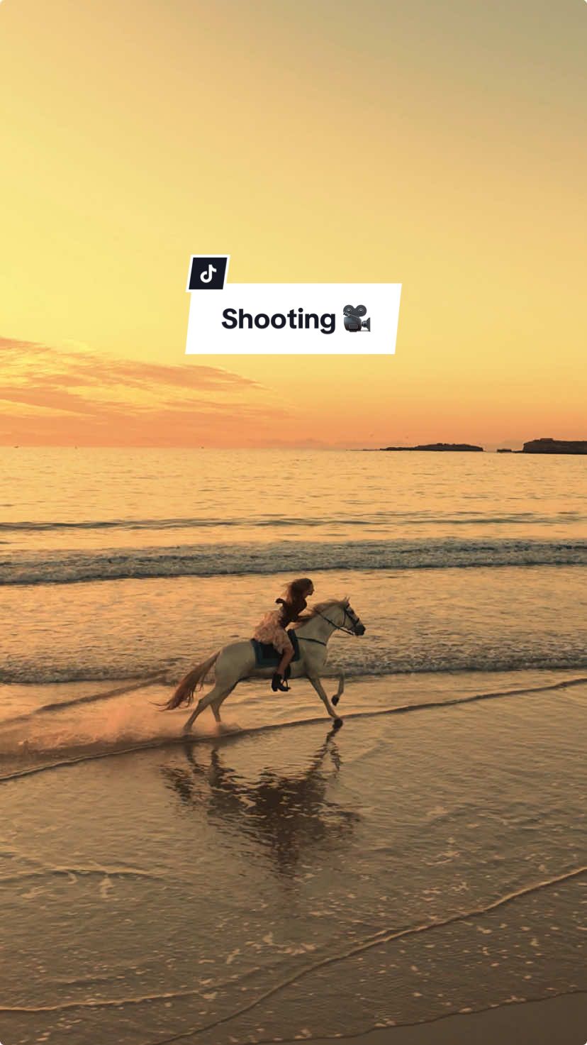 The way horses make you feel free is unmatched ✨  Another beautiful sunset at paradise 🌅 . . #horses #horsegirl #equestrian #chevalessaouira 