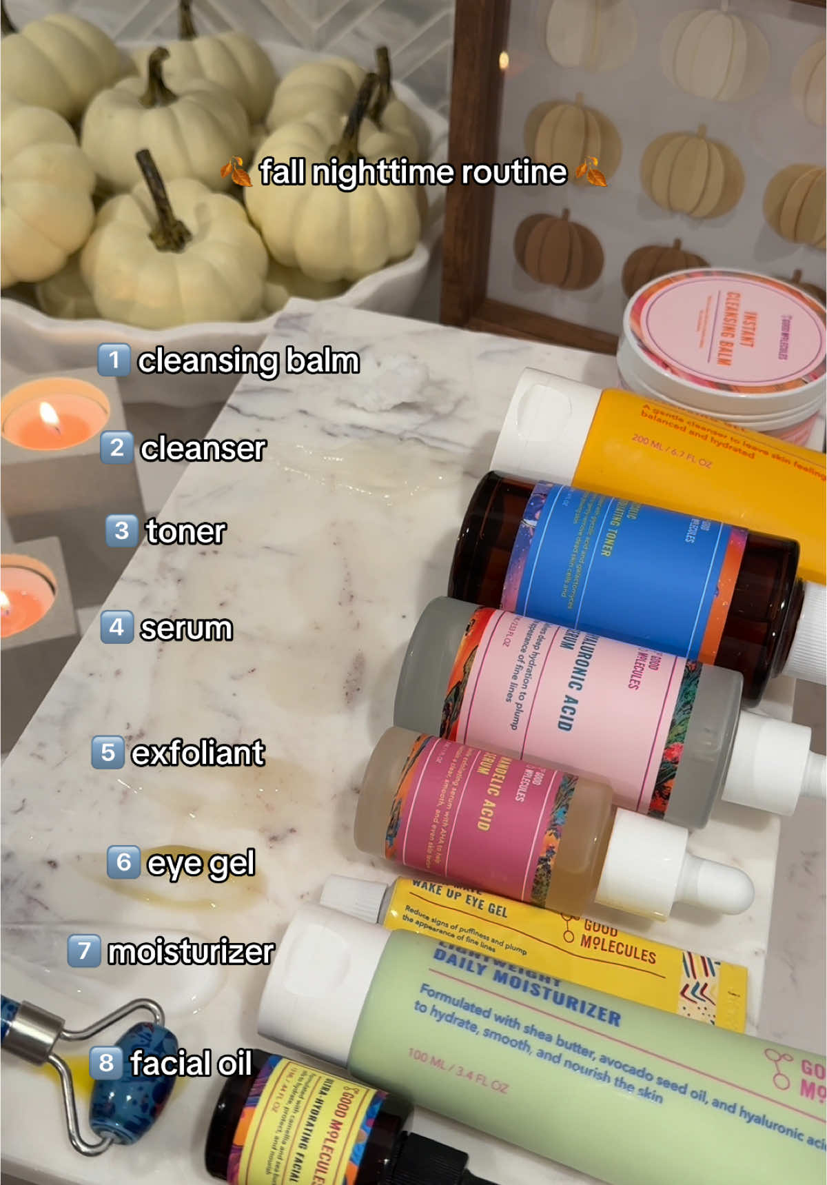 no more dry patches this fall 🙅‍♀️ #skincare #routine #pm #nighttime #goodmolecules @｡⋆⟡˚౨ৎ♡ keke ♡౨ৎ˚⟡⋆｡ 