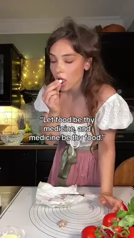 “Let food be thy medicine, and medicine be thy food.” Those are famous words from the ancient Greek physician Hippocrates, often called the father of Western medicine. Garlic is a common cooking ingredient with numerous health benefits. Examples include managing cholesterol, boosting heart health, supporting the immune system, protecting against the common cold, and more. Garlic contains allicin, which acts as an antibiotic. Garlic releases allicin when a person chops or crushes it. It also contains antioxidants that may help prevent Alzheimer’s disease and dementia and may improve bone health Keep in mind that garlic has some downsides, such as bad breath. Some people are also allergic to garlic. What is the 10-minute garlic rule? The 10-minute garlic rule typically refers to how long you should let garlic stand after cutting or crushing it before you cook it. This may maintainsome of the allicin, a beneficial but unstable compound in garlic that degrades when fresh garlic is heated. Eating garlic raw may provide additional benefits, as some of the beneficial compounds in garlic are sensitive to heat.