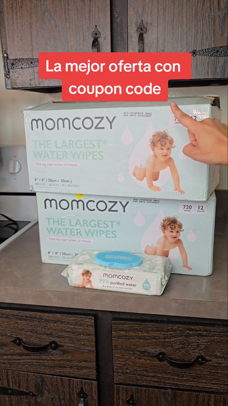 Tienes que ser rápido! @Momcozy Official  #momcozy #waterwipes #TTSLevelUp #pregnant #baby  #TikTokShopCyberMonday #TikTokShopBlackFriday #tiktokshopholidayhaul 