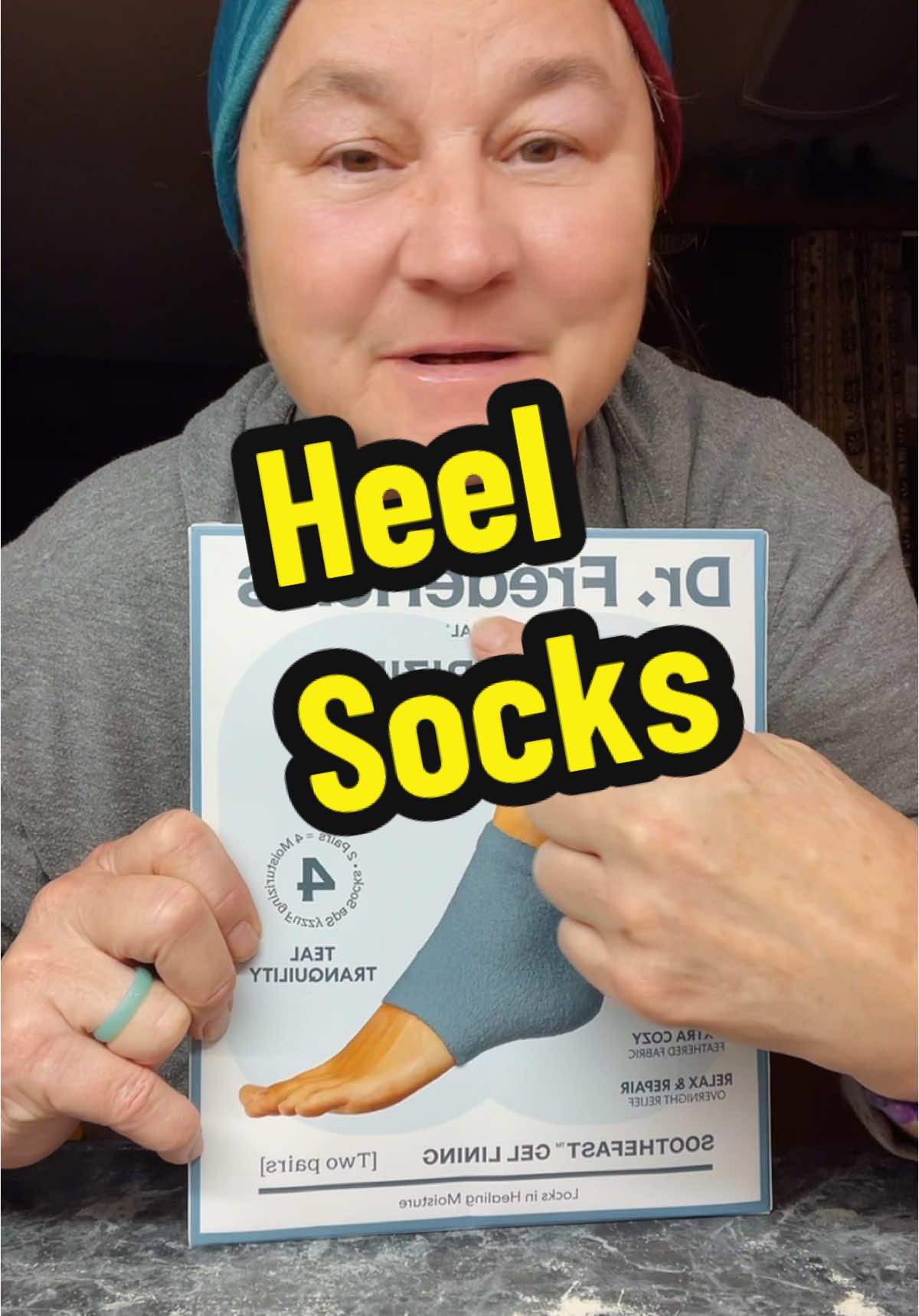 #heelsocks #tiktokshopblackfriday #tiktokshopcybermonday #feetcarearoutine 