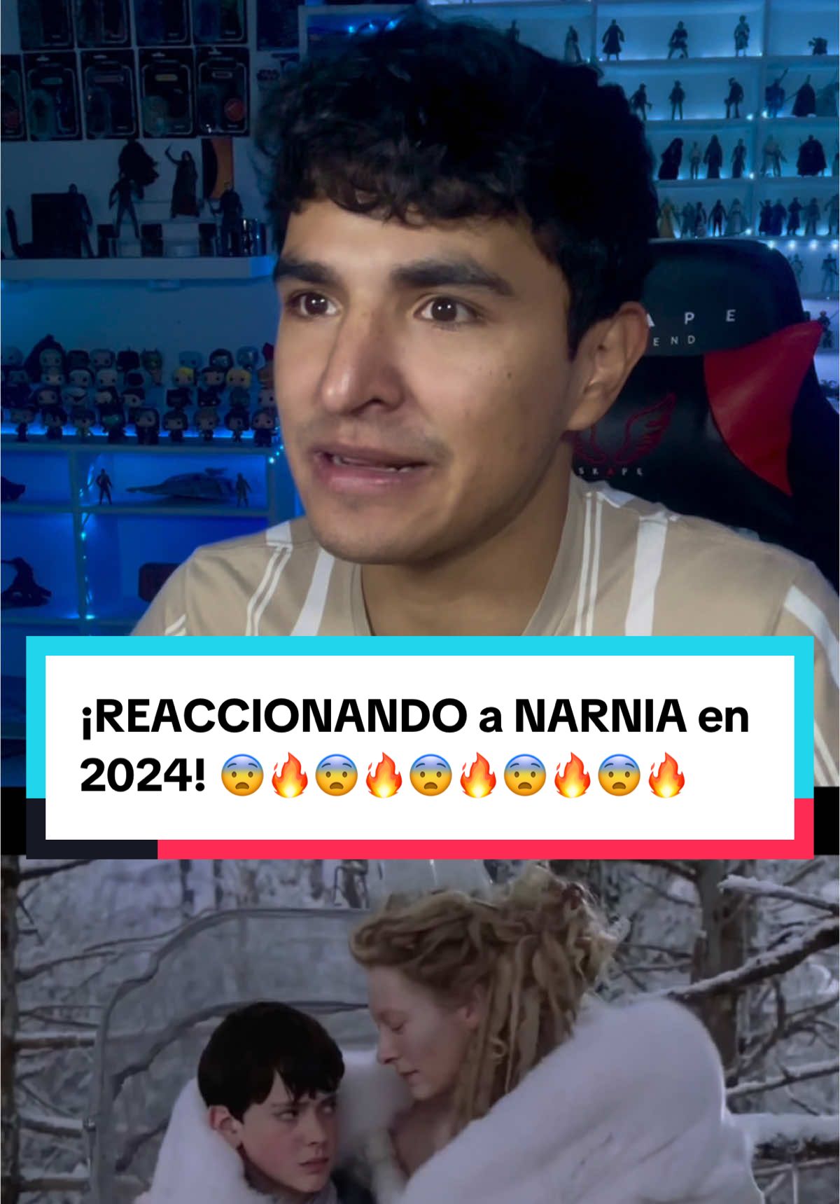 Respuesta a @parcerito33miranda ¡REACCIÓN AL TRAILER DE NARNIA! 😨 #narnia #disney #peliculas #cine #aycarloscamacho #trailer #reaccion 