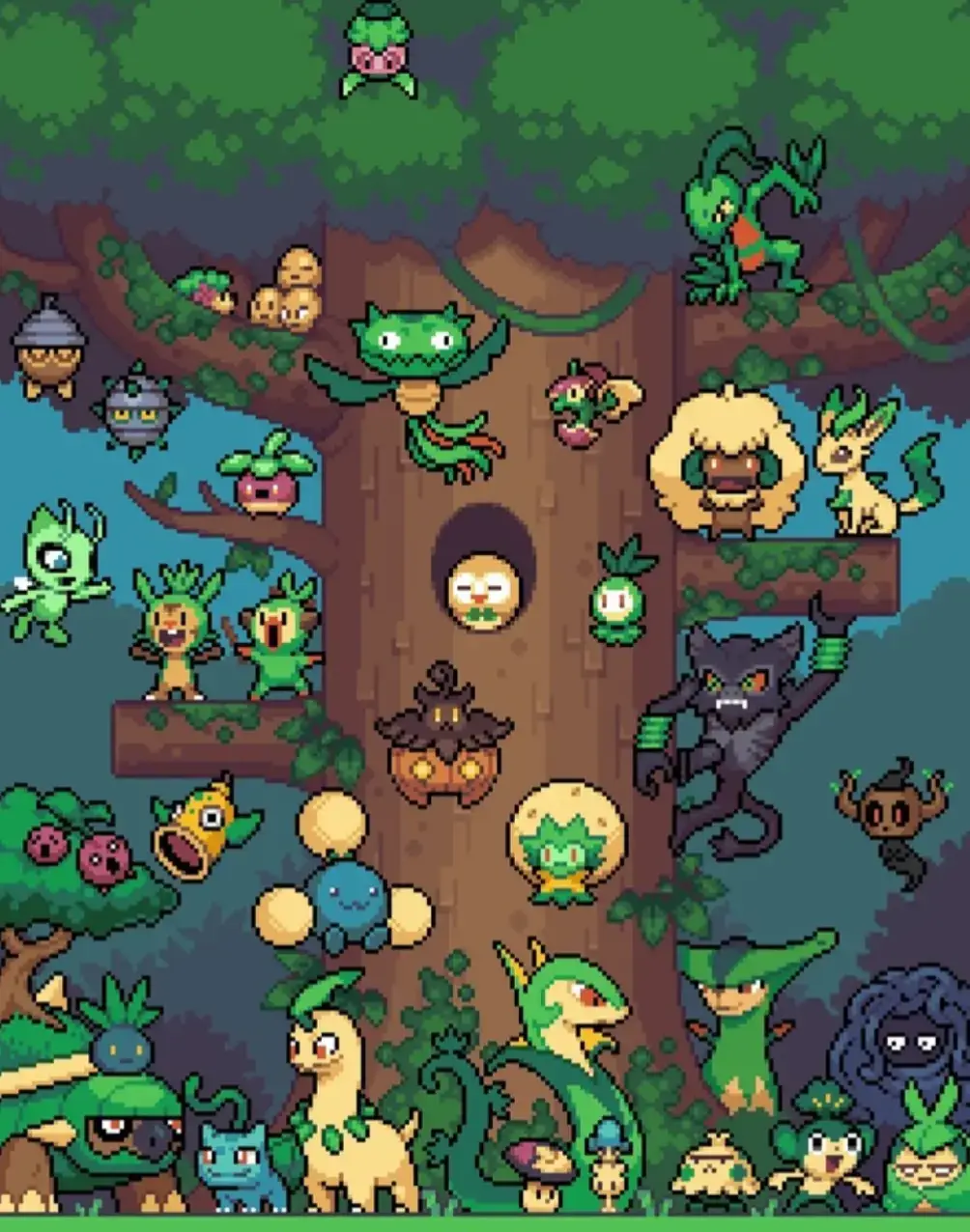 all the Types of pokemon hope u like it #iron #fy #mega #sinnoh #hoenn #paldea #game #gamefreak #fanart #slideshow #leagendary #pokemontiktok #pixelart #grass #fire #water #ice #physics #ground #rock #elektro #ghost #dragon #fee 