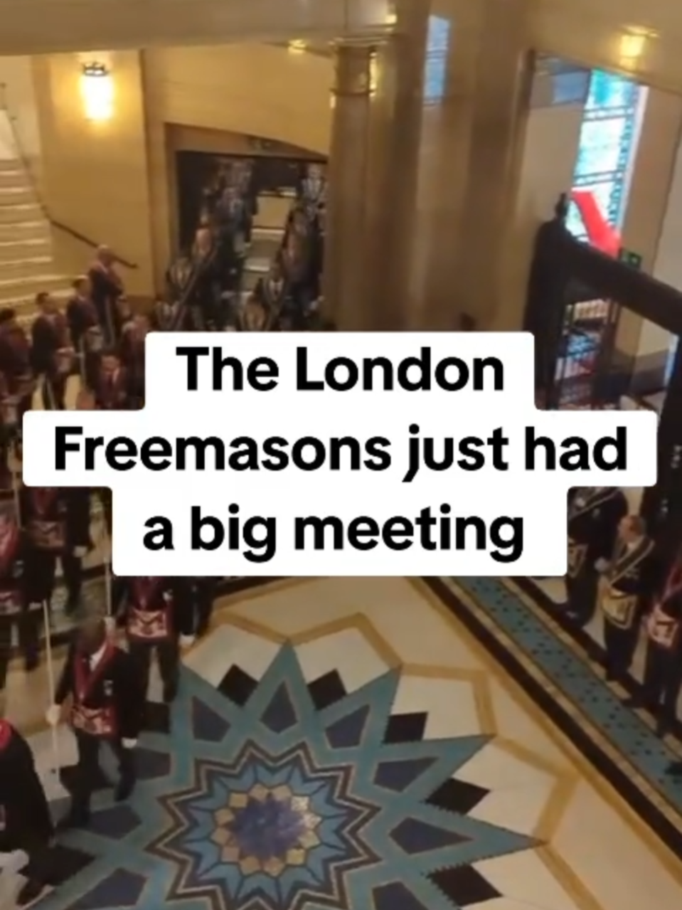 The London Grand Rank investiture this week was quite an event, with hundreds being promoted and £3 million donated to London's Air Ambulance. #londonmasons #freemasonshall #freemasons #freemasonry #unitedgrandlodgeofengland 