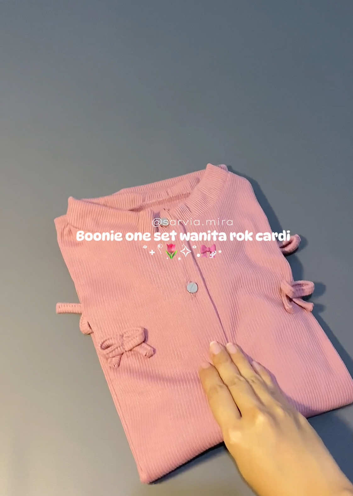 Rekomendasi boonie one set wanita rok cardi #oneset #kemejawanita #onesetrajut #setelanwanita 