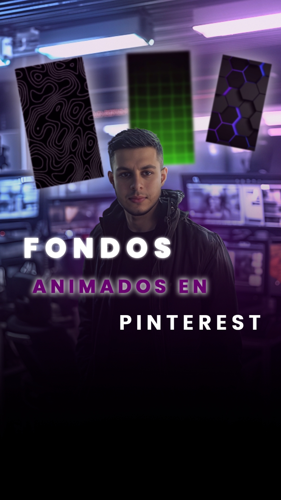 Encuentra estos fondos animados para tus vídeos totalmente gratis 🫡 La página es pinterest, súper conocida 🚀 #editordevideo #premierepro #creadordecontenido #fondos #pinterest #backgrounds 