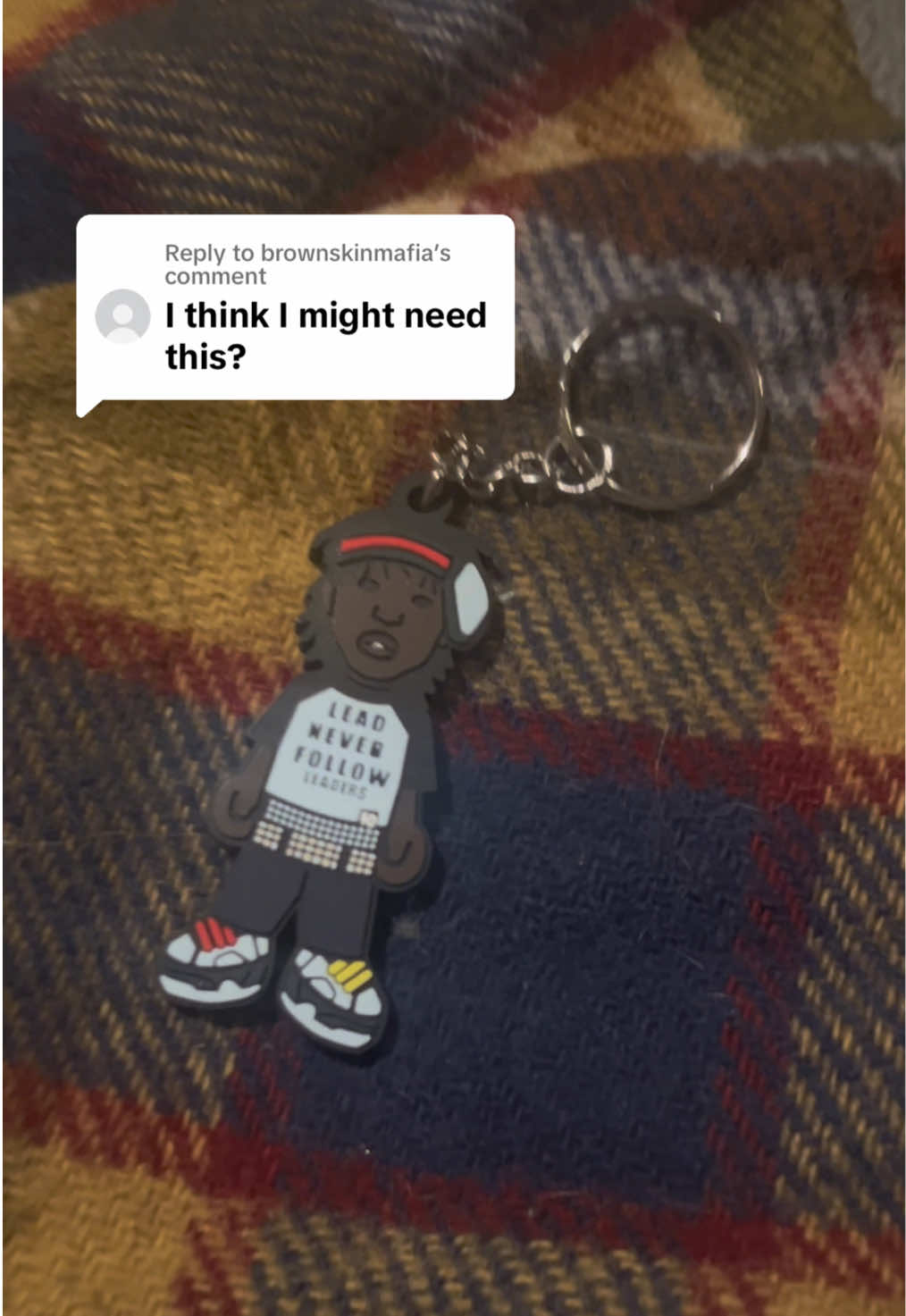 Replying to @brownskinmafia stylish key chain #chiefkeef #edit #rapperedits #fashion #viral #xyzbca 