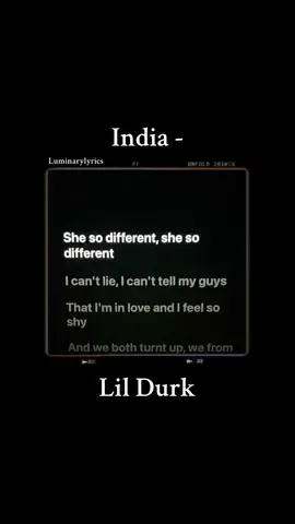 India - Lil Durk #lyrics #music #audio #lipsync #rnb #hiphop #luminarylyrics 