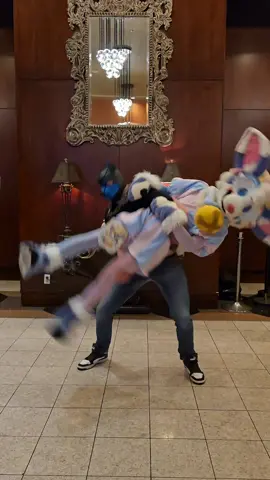 waha!!! look at me get rotatedtedted c: I've got some great security at Howloween!!! ☁️☁️☁️☁️ #fursuitdancer #fursuitdance #furryfandom #clown #fursuit #fursuiter #clowncore #furry #pastel #furyou #cutefurryart #cutefurry #foryoupage #foryou #cutefurryart #cutefurry #cute #courtjester #jesterart #jester #clowncostume 
