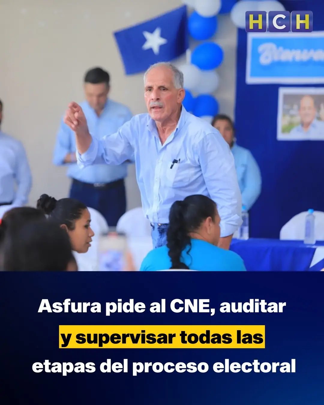 #HCHNoticias | El precandidato nacionalista, Nasry “Tito” Asfura, hizo un llamado al Consejo Nacional Electoral (CNE) para que este ente pueda garantizar la transparencia y seguridad en las elecciones primarias de 2025. Asfura subrayó la importancia de que «cada voto sea respetado y que el proceso refleje la voluntad de los ciudadanos», sin margen para irregularidades. También indicó que se le debe demostrar al pueblo hondureño «la transparencia y seguridad de que su voto valga y que no se violen sus derechos; eso es lo que nos dará democracia y libertad y por lo que luchamos en Honduras”.