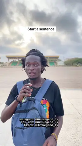 With him, start a sentence with him 😂✌️ #trendingvideo #viral_video #fyp #foryoupage❤️❤️ #views #streetinterview #ghanatiktok🇬🇭 #nigeriantiktok🇳🇬 #goviral #iamregend😂 #iamregend_tv #iamregendtv #kaicenat #nlechopper #ishowspeed