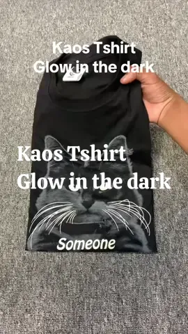Kaos tshirt glow in the dark black combed sablon kaos distro #kaostshirt #glowinthedrak #blackcombed #sablonkaosdistro