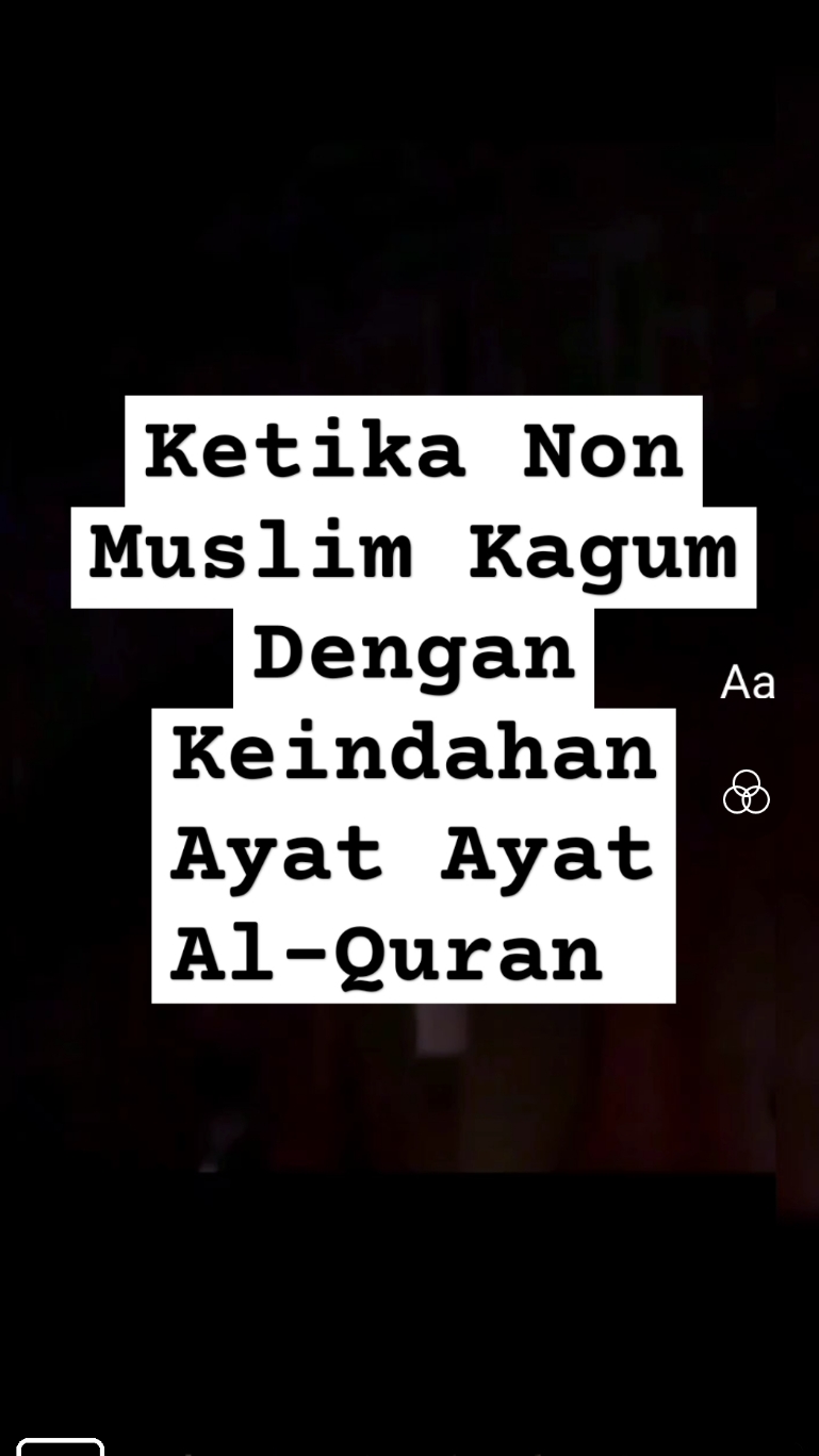 Ketika Non Muslim Kagum Dengan Keindahan Ayat Ayat Al-Quran #islam #muslim #muslimah #alquran #peace