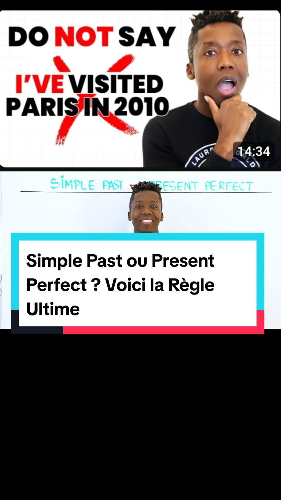 Simple Past ou Present Perfect ? Voici la Règle Ultime  #speakenglish #fyp #teacher #education #aprendreanglais #practiceenglish #ApprendreSurTikTok 