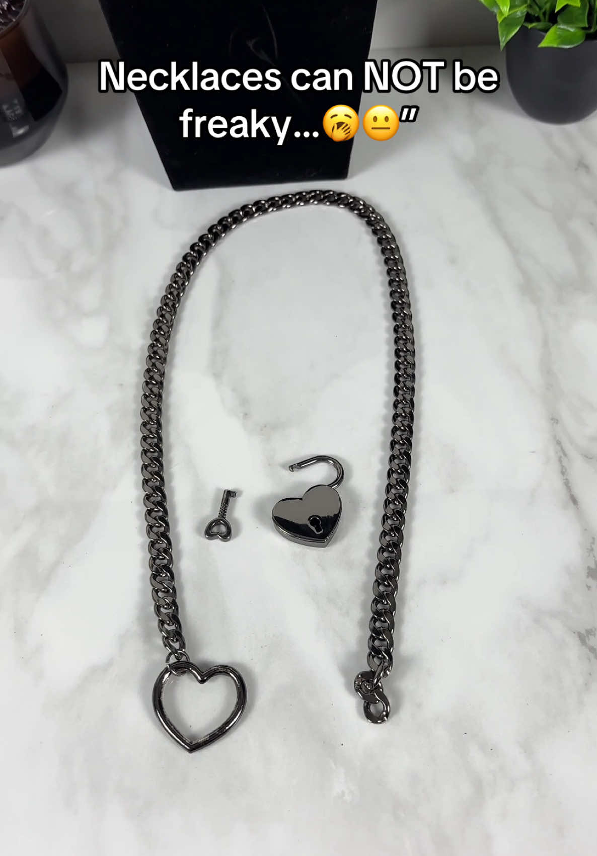 Nevermind 🤭 #alt #alternative #necklace 