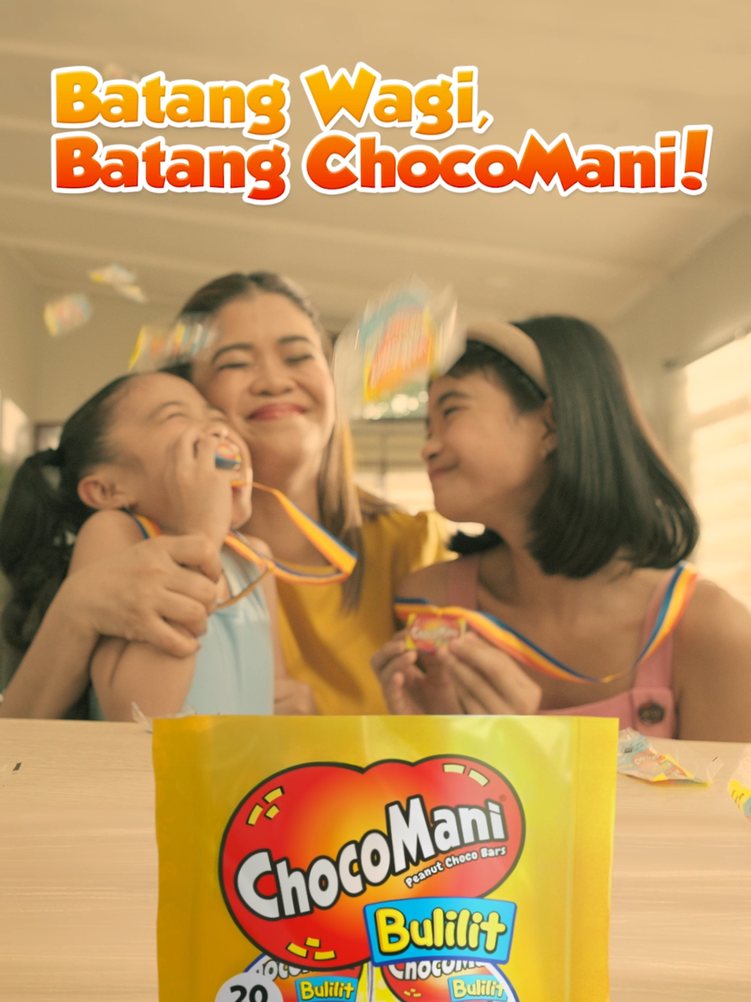 Kapag WAGI si bulilit, wagi na rin si mommy!  Kaya naman parang si Mommy Melai, let’s celebrate our achievements kasama ang ChocoMani dahil ang sarap mag-wagi sa pinagsamang sarap ng tsokolate at mani!  #BatangWagiBatangChocoMani