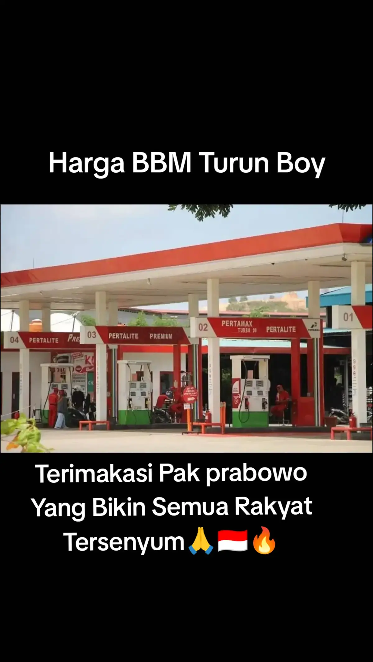 Harga BBM Turun Boy #selamat #fypシ 