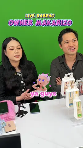 Join LIVE aku sekarang guys, karena kita dapet harga ambyar langsung dari owner brand Makarizo! 😱 #PromoGuncang1111 