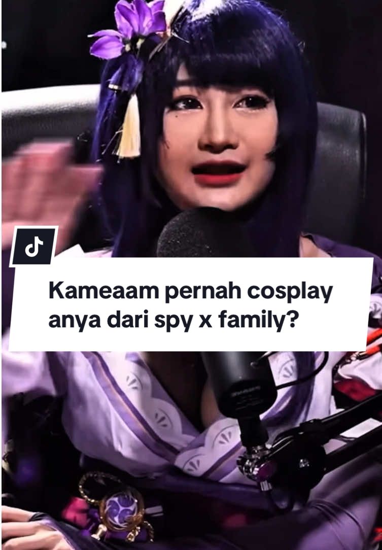 KAMEAAM PERNAH COSPLAY ANYA? #kameaam #cosplay #anya #fyp #azkacorbuzier #podcastclips 