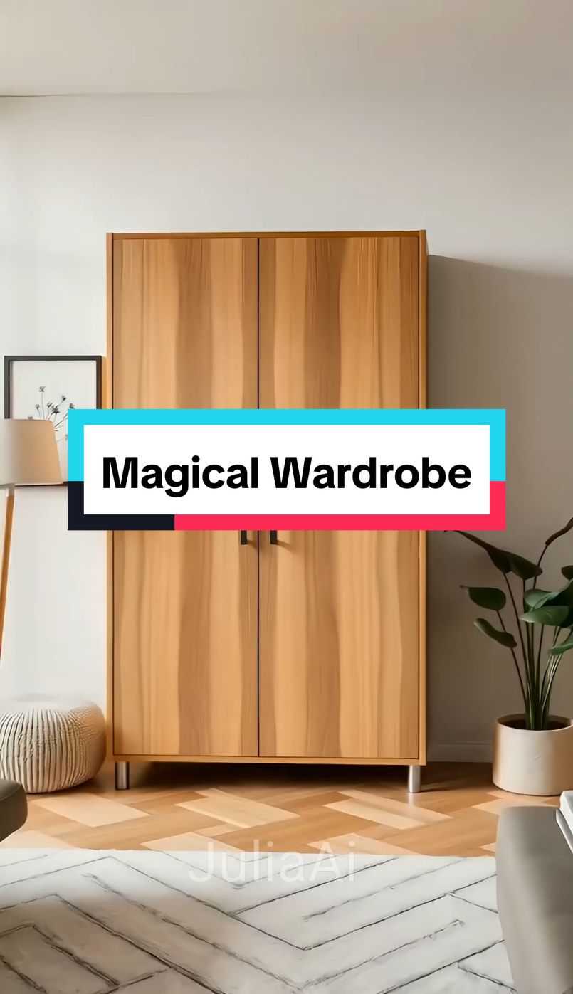 ✨ Who dreamed of having a magical wardrobe as a kid? ✨ Just imagine—opening the doors and stepping into a whole new world! From snowy mountains with polar bears to futuristic cities with flying cars, the magic is endless. Comment below: what world would YOU want to find behind those doors? 🌍✨ #MagicalWardrobe #ChildhoodDreams #FantasyWorlds #tiktokfantasy #ai #aigenerated #aiart 