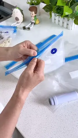 Vacuum sealer bag Vacuum storage bag reusable sealed compression bag home storage bag#kitchen 
