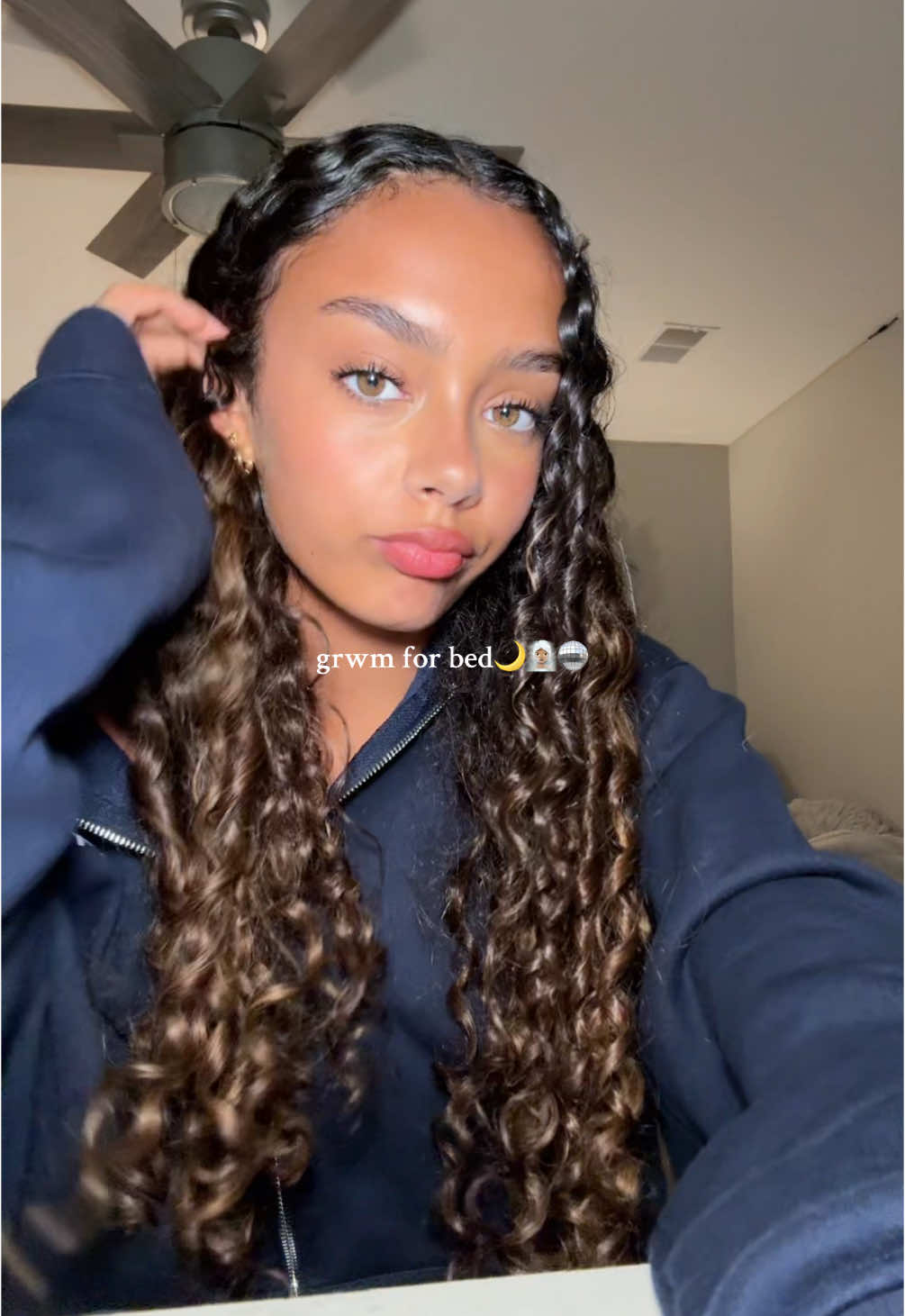 Goodnight!💤👩🏽‍🦱 #grwm #Grwm #grwmforbed #skincare #makeup #curlyhair #curlygirl #curlyhairroutine #curlyhairstyles #grwmgirl #fyp #fypシ #fyppppppppppppppppppppppp #xybca 