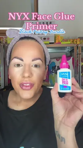 NYX Face Glue Gripping Primer #nyxfaceglue #nyxcosmetics #tiktokmademebuyit #blackfridaysale #spotlight 
