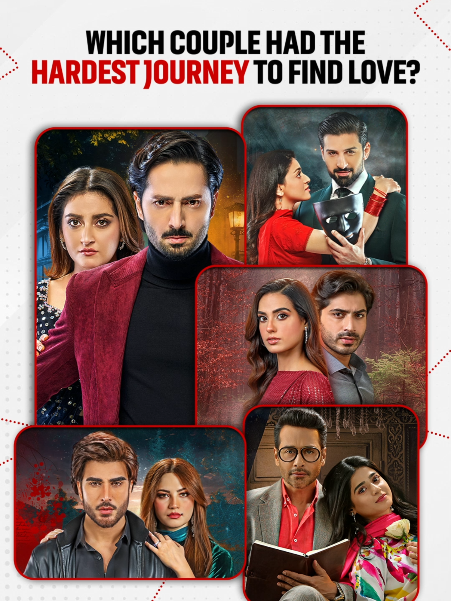 Heartbreak, setbacks, and finally, love! Who had the hardest road to happiness? #7thSkyEntertainment #GeoEntertainment #HarPalGeo #GeoTV #AbdullahKadwani #AsadQureshi #EhraamEJunoon #JaanNisar #Shiddat #MannatMurad #Farq