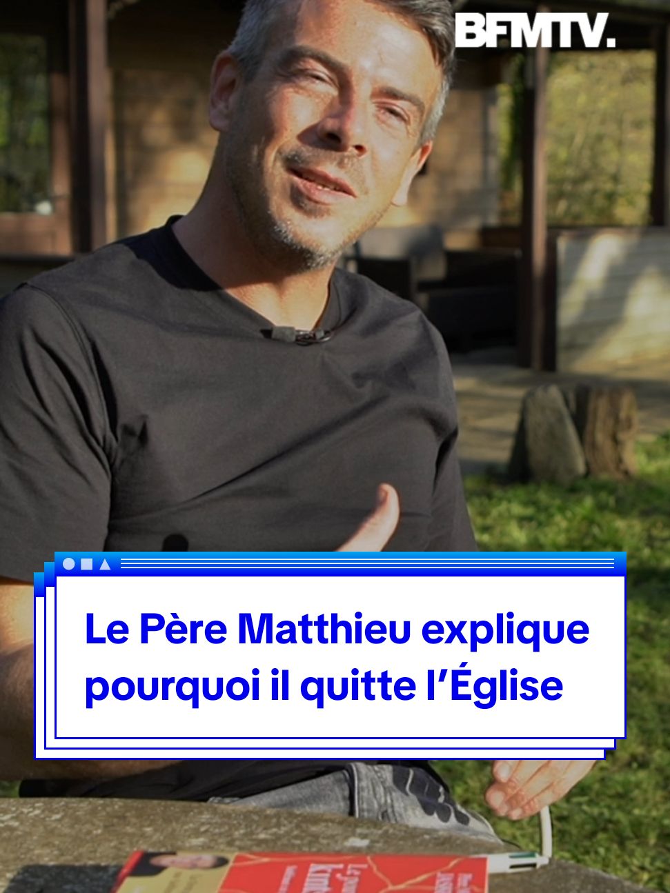 Abus dans l’Église, sa vie de prêtre... Le Père Matthieu se confie à BFM sur son départ de la prêtrise  #foryour #prête #chrétien #église #foi #religion 