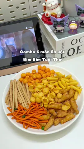 Combo 6 món 1,5 kg ăn vặt snack đủ loại #snack #doanvat #anvattuoitho #homnayangi #review #unboxing #muataitiktok #fyp #thinhhanh 