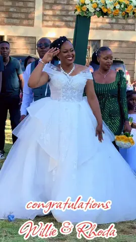 Congratulations William and Rhoda Wedding Dance to Carolina by Awilo Longomba #fypシ゚ #TrendingTiktok #WeddingDay #Bridal #Beautiful  @Awilo Longomba @Kelly😉 