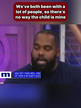 We’ve both been with a lot of people, so there’s no way the child is mine #youarenotthefather #Dna #tvshow #reality #Cheating#mauryshow 
