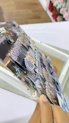 sekarang gaperlu bingung lagi kasih gift ke guru tersayang. cukup kasih scrapframe udah pastii berkesan😍 cek keranjang kuning yukk #hadiah #hariguru #gift #fypage #fypシ゚viral #teachersday #led #frame #scrapframe 