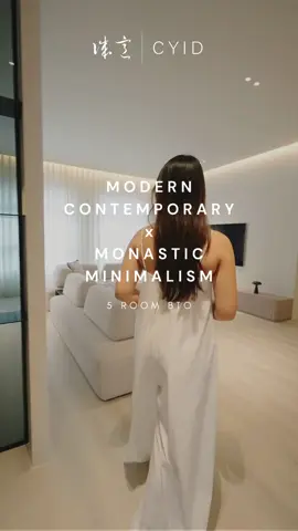 📍 Tampines | 5 Room BTO Bathed in natural light, this 5-room BTO embodies modern contemporary elegance with a touch of monastic minimalism.  Light oak accents and a cohesive neutral palette create a serene, flowing space that invites quiet reflection and relaxation.  Subtle black accents add depth, enhancing the home’s understated, timeless beauty - a retreat crafted with simplicity and grace. Project: Modern Contemporary x Monastic Minimalism Designer: Nadine x Royston | @ndne.intr x @roynaissance 📩 Comment ‘PM’ to view the full project! #interiordesigners #sg #interiorinspo #interiordesignideas #chengyiinteriordesign #Moderntheme #ModernContemporary  #Contemporaryinterior #livingroom #sgbto #5Roombto #sginterior #interiordesignideas #livingspace #sginteriordesign #Modern #monasticminimalism #minimalist
