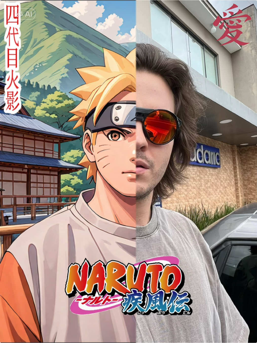 Quando você é literalmente o personagem principal. #naruto #Multiaverso