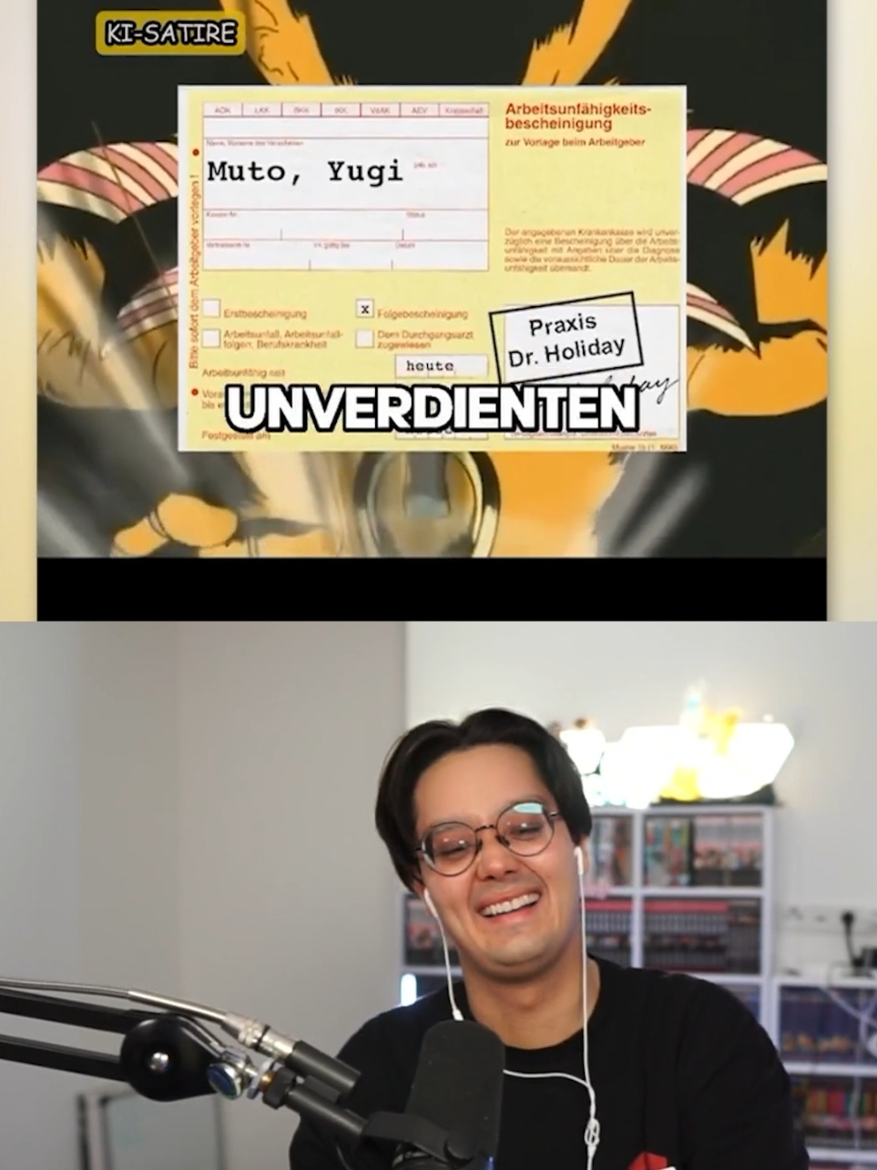 Arbeitgeber hassen diesen Trick #yugioh #meme #anime #comedy #fyp #reaction #fy #trending #humor #viral #memesdaily #hack 