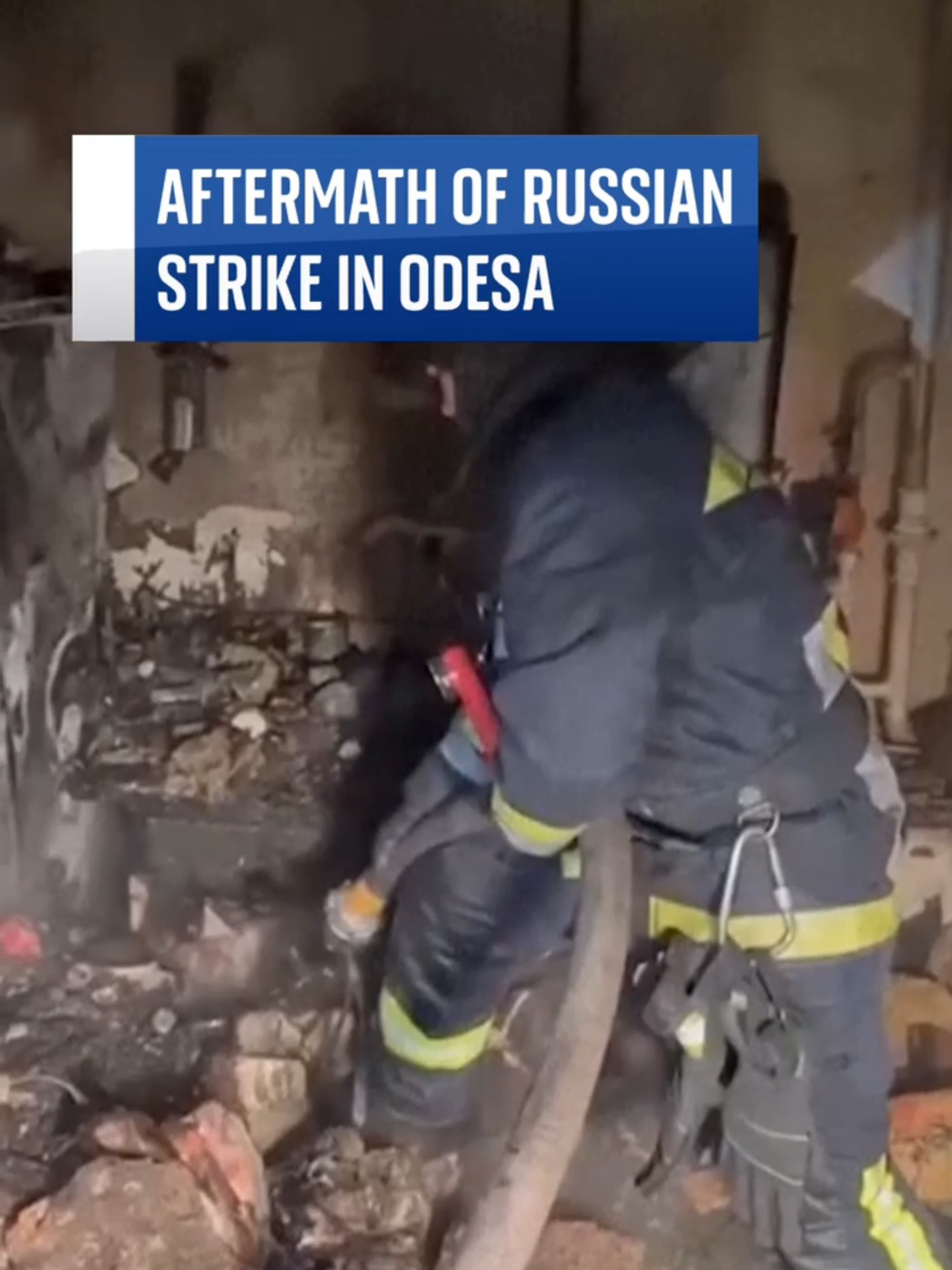 Russia has intensified its aerial campaign and Ukraine says more Western help is needed to counter — but doubts are deepening over what Kyiv can expect from a new US administration. #Russia #Odesa #Ukraine #War