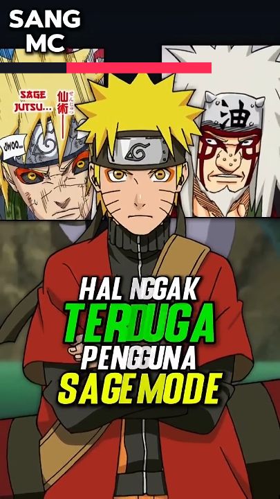 sage mode sekeren itu,, emang bolehhh..??  #animetiktok #fyp #animenaruto #konoha #naruto 