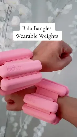 These @Shop Bala Bangles are so handy to add more resistance to any workout! I personally wear them when I walk or when I am doing stuff at home. #bala #balabangles #balaworkout #balaweights #wearableweights #ankleweights #wristweights #walkingweights #walkingexercise 