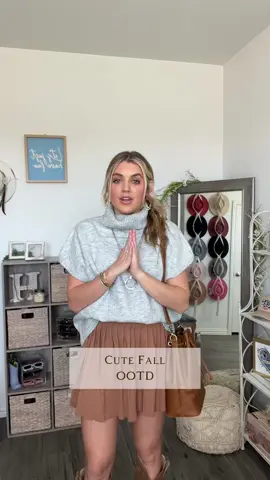 Cute fall ootd 🤍 #getreadywithme #fallfashion #fyp #ootdfashion #falllooks #fall #ootdinspo #trending #viralvideo 