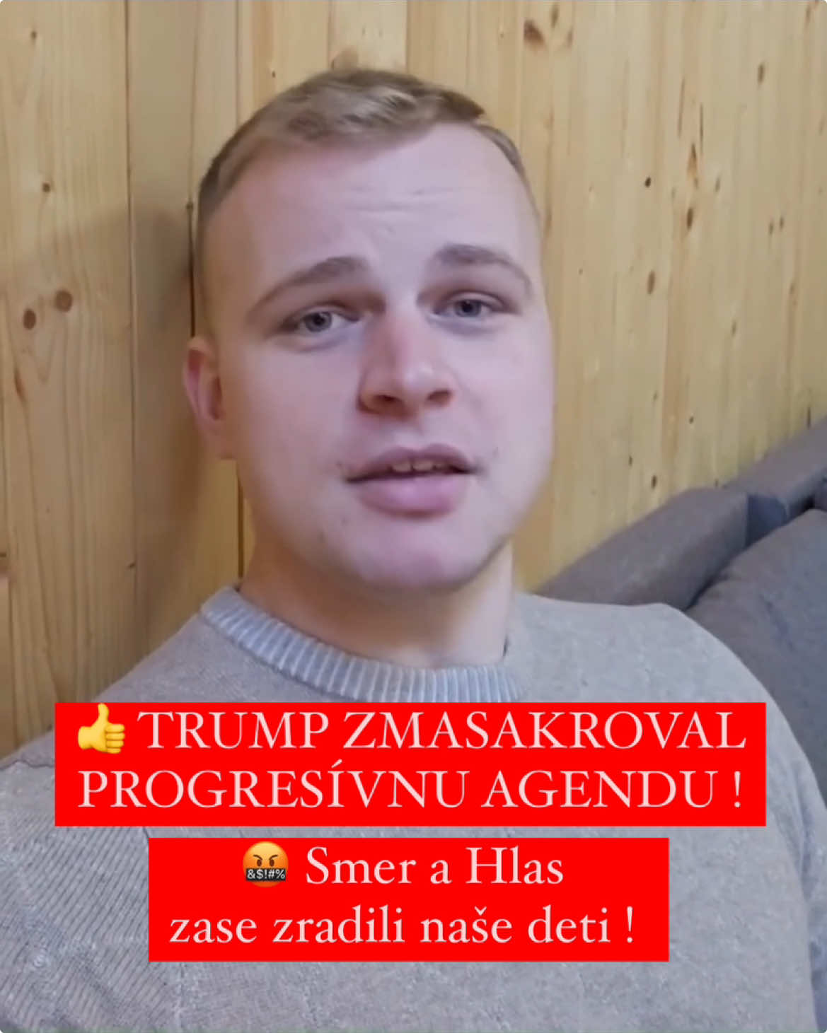 👍 TRUMP ZMASAKROVAL PROGRESÍVNU AGENDU! 🤬 Smer a Hlas zase zradili naše deti! 💪 Trumpove plány, o ktorých informoval počas volebnej kampane budú znamenať katastrofu pre všetky progresívne agendy, ktoré ničia naše štáty a deti a budú znamenať víťazstvo slobody slova! Dúfam preto, že to čo sľúbil aj dodrží. 🤔 Slovenská vláda si však ťažkú hlavu s predvolebnými sľubmi nerobí. Nedodržali zatiaľ ani kľúčové agendy a pri hlasovaní o ochrane detí v školách sa klub Smeru a Hlasu zdržali a deti nechali naďalej vystavené progresívnej agende! Pritom išlo o zákon z dielne ich vlastnej vlády! 🤮 Už sa mi z tej ich dvojtvárnosti začína obracať žalúdok. Stále na videách hovoria krásne veci a potom spravia opak alebo nič! Proste klamú, tak to je... 👉 Tu si môžete pozrieť, ako sa smeráci a hlasáci zachovali pri hlasovaní o ochrane našich detí: https://www.nrsr.sk/web/Default.aspx?sid=schodze/hlasovanie/hlasklub&ID=55612  #hnutierepublika #republika #mazurek @hnutierepublika 