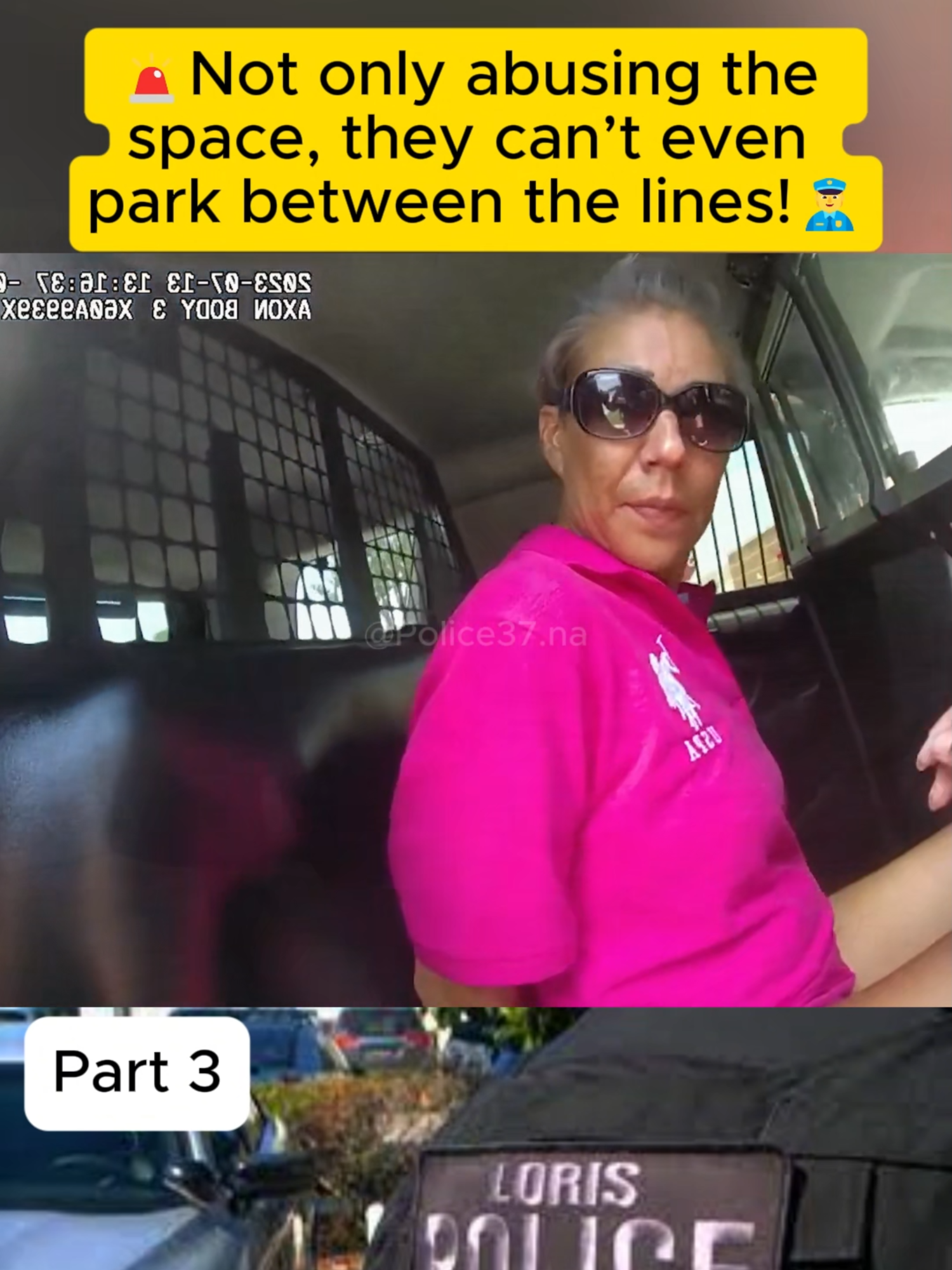 If you're going to do a grab and run maybe don't wear a fluorescent pink shirt. Not the brightest bulbs, are they?Part 3#cops#copsoftiktok#bodycam #police#policeofficer