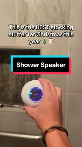 The best stocking stuffer! & it’s only $12 🎄🎅🏻 #Christmas #stockingstuffers #cheapgiftidea #speaker #waterproofspeaker #christmasgifts 