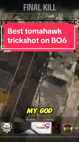 The best tomahawk trickshot on black ops 6 🪓 😱 #blackops6 #bo6 #cod #callofduty #fyp #foryou #foryoupage #fypシ゚ #gaming #bo6clips 