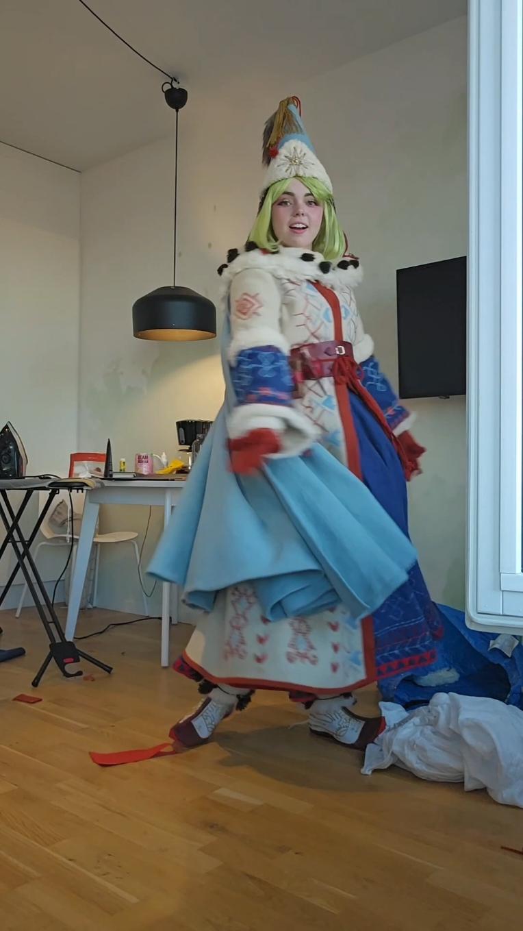 Olivia has made her yearly tiktok video Olivia is freeeeeeeeeeee anyways some content from Winter Coco made together w @Triptrap #whacosplay #witchhatatelier #witchhatateliercosplay #comiconstockholm #cosplaywip #wintercoco