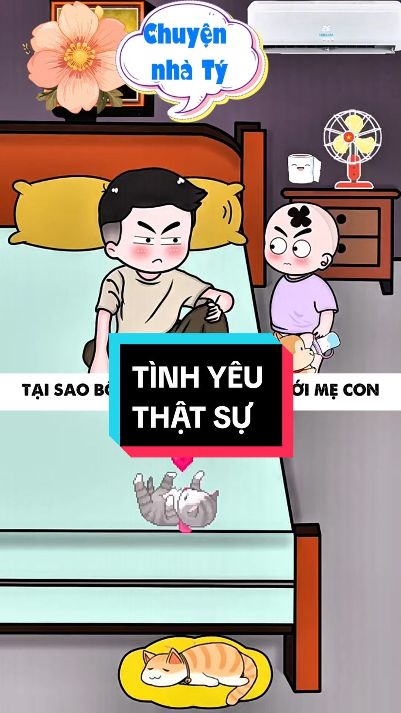 Tình yêu không chỉ nói suông #keomutsat #chuyennhaty #chuyennhaty #giadinhty #embedangyeu #funnyvideos 