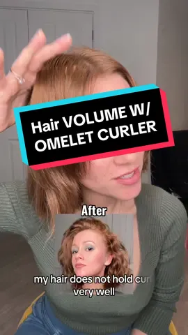Love this easy and epic hair volume I get with this omelette hair curling iron by @Linda UK  Get yours using the link to the yellow shopping basket  #frenchwave #frenchomelette #haircurler #blackfridaysale #tiktokmademebuyit #tiktokshop 