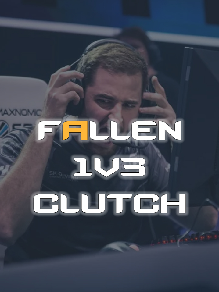 Fallen 1v3 Clutch | PRIME-TIME #csgo #csgomoments #csgoclutch #csgofallen #1v3clutch #skgaming #fnatic #csgoprime #cs