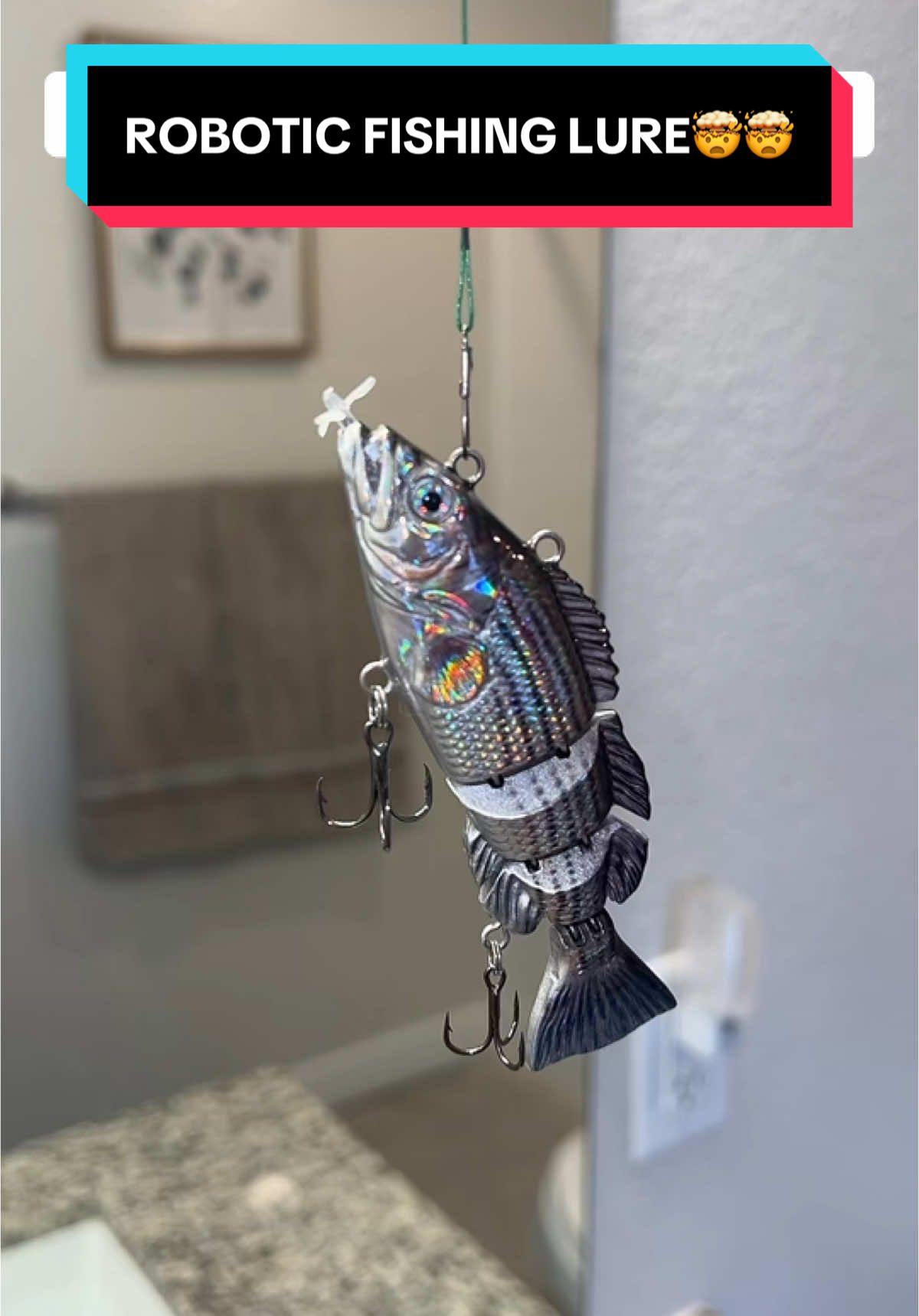 Crazy NEW Robotic Fishing Lure!!🤯 #fishing #fishinglure #lure #roboticlure #bassfishing #catfishing #Outdoors #gift #giftideas #foryou #TikTokShop 