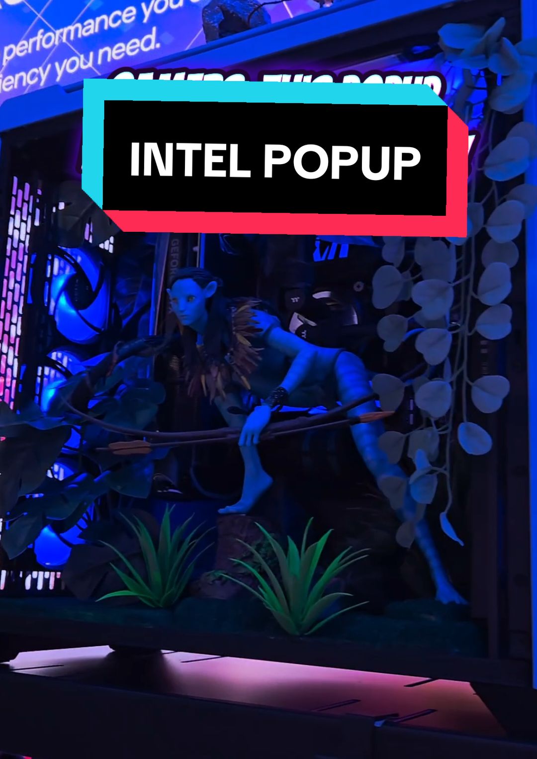 Intel popup shop in London was fricking amazing! #intel #popup #london #gaming #GamingOnTikTok #intelpopup #gamingpc #assassinsceed #monsterhunter 